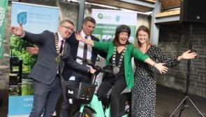 Pilot electric bike scheme for Carlow Town has been launched by Carlow County Council
