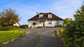 This four-bed family home situated in Carlow countryside comes complete with pink bathroom