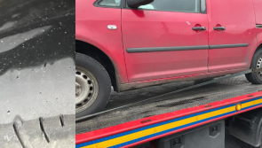 CAUGHT: Gardaí arrest drug driver travelling on motorway in dangerously defective van