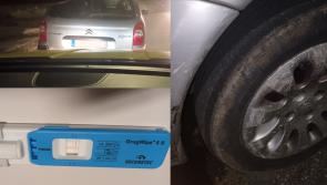Man driving erratically in car with bald tyres also tested positive for meth - Gardaí