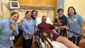 Keith Duffy tugtha chuig an ospidéal i Dubai roimh a cheolchoirm 