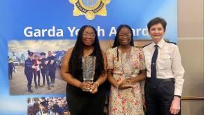 Seventeen-year-old sisters from Carlow recognised at the Garda Youth Awards 2023