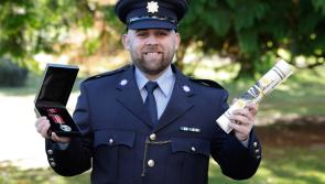 Two gardaí leap into action to save man from car moments before explosion