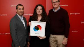 Student Chloe Cody from Carlow receives scholarship at Women in STEM Awards