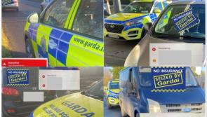 Man arrested and four vehicles seized as gardaí crack down on uninsured drivers