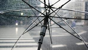 Get out your umbrella as heavy rain is expected with some localised flooding possible