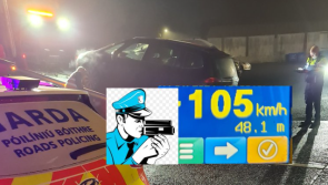 Motorist with no NCT caught driving 40km/h ABOVE speed limit in freezing conditions