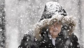 WATCH: Snowfall caught on camera in Carlow this morning