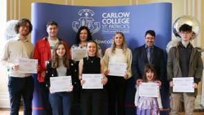 Carlow students awarded for academic excellence at Scholarship awards 