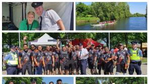 PICTURES: Carlow Gardaí in attendance at the Vallam Kali Boat Race