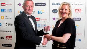 Carlow native named Person of the Year at Tech Excellence Awards 2024 