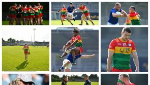 PICTURES: Carlow footballers lose out against neighbours Wicklow in the Tailteann Cup