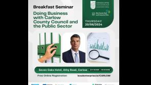 WHAT'S ON: Breakfast Seminar on Business with Carlow Council in Seven Oaks Hotel