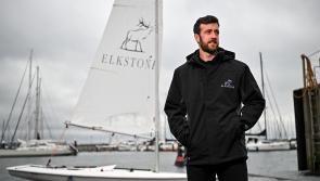 Carlow man, Finn Lynch competes in the sailing medal race at the Olympics 2024