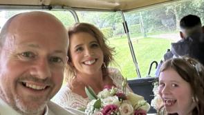 All smiles as popular Carlow weatherman and broadcaster share 'special' photo from wedding day