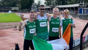 Carlow Athlete wins Gold as part of sprint relay team at World Masters Championship