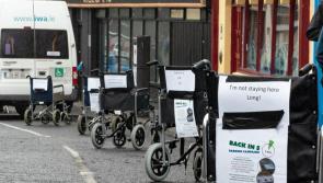 Carlow Irish Wheelchair Association Local Access Group call out illegal parking in disabled spaces