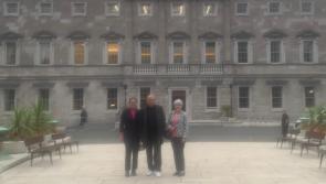 Carlow woman and Mayor of German Town Deirdre Heckler visits Dáil Éireann 