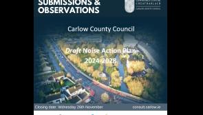 Carlow Council are seeking public consultation on draft noise action plan 2024-2028