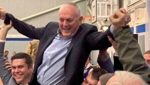 WATCH: John McGuiness is the first candidate elected at the 2024 General Election in Carlow/Kilkenny