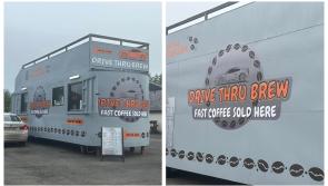 New Coffee truck in Carlow and you don't even have to get out of your car to be served!