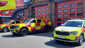 Three new jeeps given to Carlow Fire Services that are solely fuelled on vegetable oil