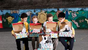 Dad urges Carlow to do Christmas shoe box appeal that once helped him as a child