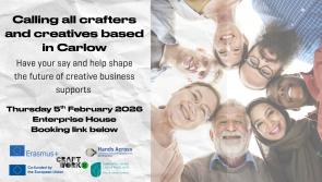 Carlow creatives invited to lunch to give their input to European-wide project