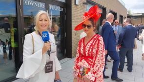 WATCH: One of the Most Stylish women at the Derby festival at the Curragh