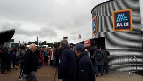 WATCH: The queues for the Aldi stand at Ploughing 2018 are insane!