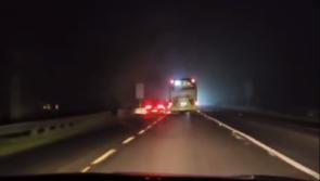 'Scandalous and dangerous' - Outrage as car undertakes commercial bus on N21