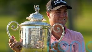 Justin Thomas claims US PGA Championship after playoff victory