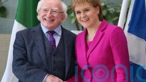 Irish President pays tribute to Nicola Sturgeon’s “freshness and enthusiasm”