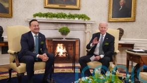 Varadkar meets Biden at White House for St Patrick’s Day talks