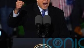 ‘Mayo for Sam’: Biden wins crowd over by wishing home team success