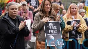Sinead O’Connor fans gather to sing Nothing Compares 2 U in Dublin tribute