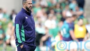 Ireland v Samoa: Andy Farrell announces team for final World Cup warm-up fixture