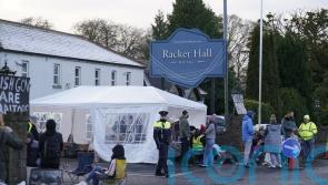 Man arrested as scuffles break out at asylum seeker hotel