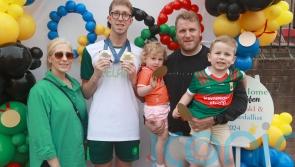 Daniel Wiffen ‘ready to party’ after Olympic homecoming
