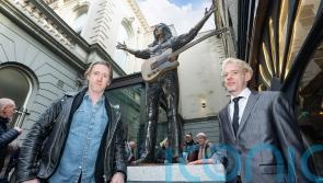 Statue of Irish musician Rory Gallagher unveiled in Belfast