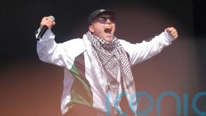 Mo Chara says ‘I’m a free man’ as Kneecap take to Glastonbury stage