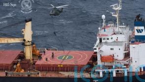 Dramatic footage of Ireland’s largest drugs seizure released