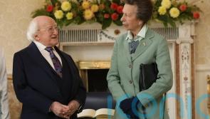 Higgins praises Princess Royal’s ‘significant contribution’ to UK-Ireland ties