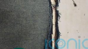 6,000 euro of heroin found sown into jeans left for prison inmate