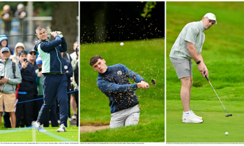 PICTURES: Ireland's sporting elite show off their golfing skills at Irish Open Pro-Am