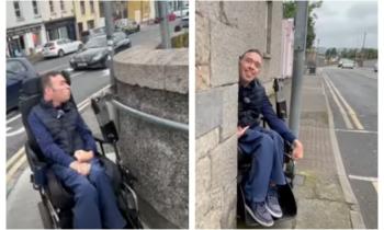 WATCH: Carlow resident raises awareness over accessibility in Carlow town 