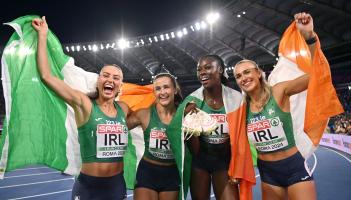 Ireland women claim European Championship silver medal in 4X400m relay
