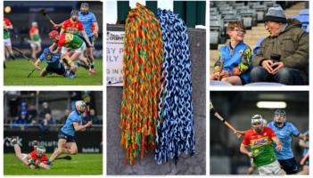 PICTURES: Carlow hurlers miss out against Dublin after spirited display in Parnell Park