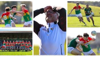 PICTURES: Carlow footballers miss out in sun soaked Meath in Leinster Football Championship