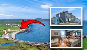PICTURES: Irish guesthouse and bar with stunning sea views on the market for under €500k